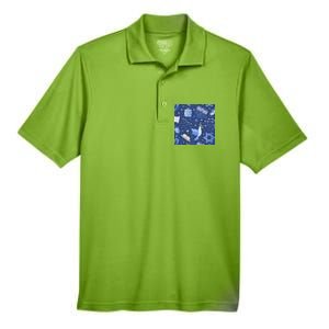 Hanukkah Holiday Celebration Men's Origin Performance Pique Polo