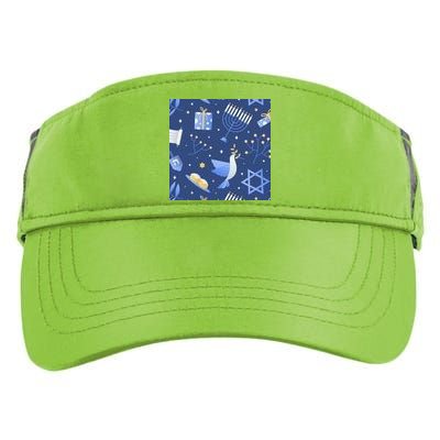 Hanukkah Holiday Celebration Adult Drive Performance Visor