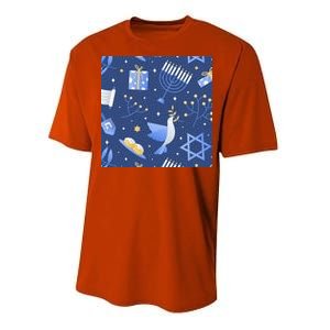 Hanukkah Holiday Celebration Performance Sprint T-Shirt