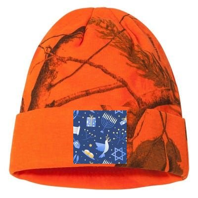 Hanukkah Holiday Celebration Kati Licensed 12" Camo Beanie