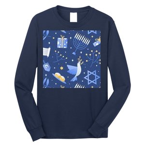 Hanukkah Holiday Celebration Long Sleeve Shirt