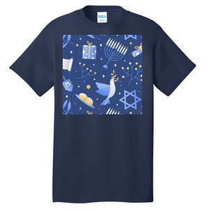 Hanukkah Holiday Celebration Tall T-Shirt