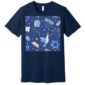 Hanukkah Holiday Celebration Premium T-Shirt