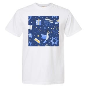 Hanukkah Holiday Celebration Garment-Dyed Heavyweight T-Shirt