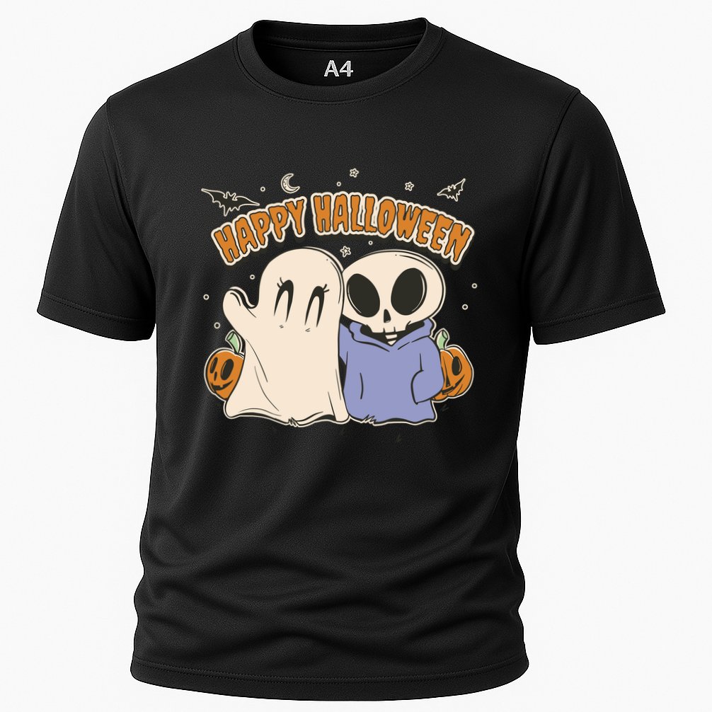 Happy Halloween Cute Monsters Cooling Performance Crew T-Shirt