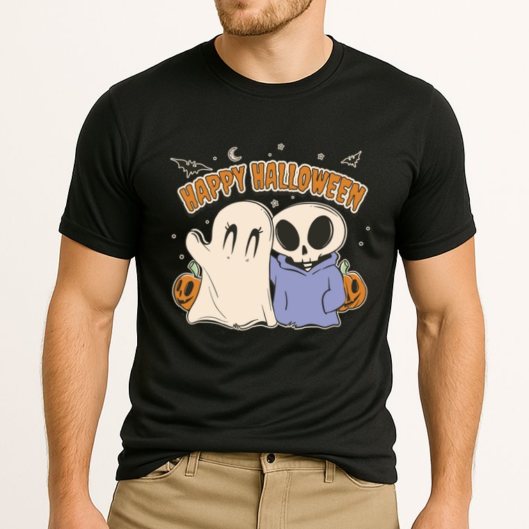 Happy Halloween Cute Monsters Cooling Performance Crew T-Shirt