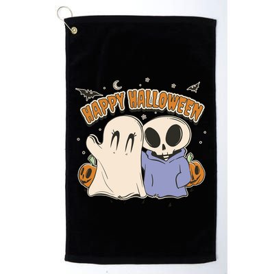Happy Halloween Cute Monsters Golf Towel