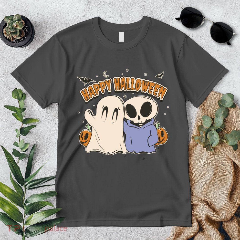 Happy Halloween Cute Monsters Premium T-Shirt