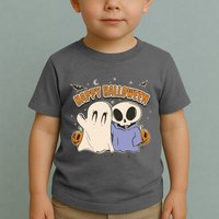 Happy Halloween Cute Monsters Toddler T-Shirt