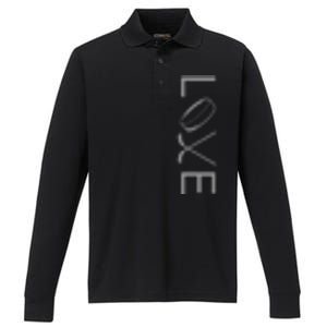 Hockey Hockey Cute Gift Performance Long Sleeve Polo