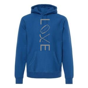 Hockey Hockey Cute Gift Premium Hoodie