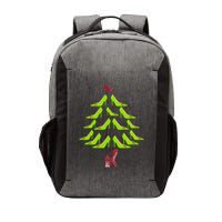 High Heel Christmas Tree Vector Backpack