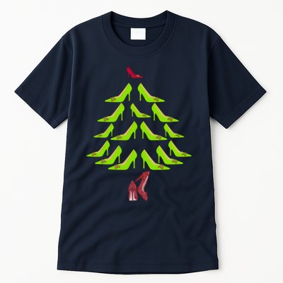 High Heel Christmas Tree Tall T-Shirt