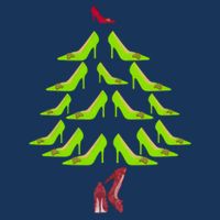 High Heel Christmas Tree Mesh Reversible Basketball Jersey Tank