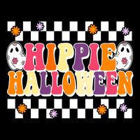 Hippie Halloween Cute Retro Cooling Performance Crew T-Shirt