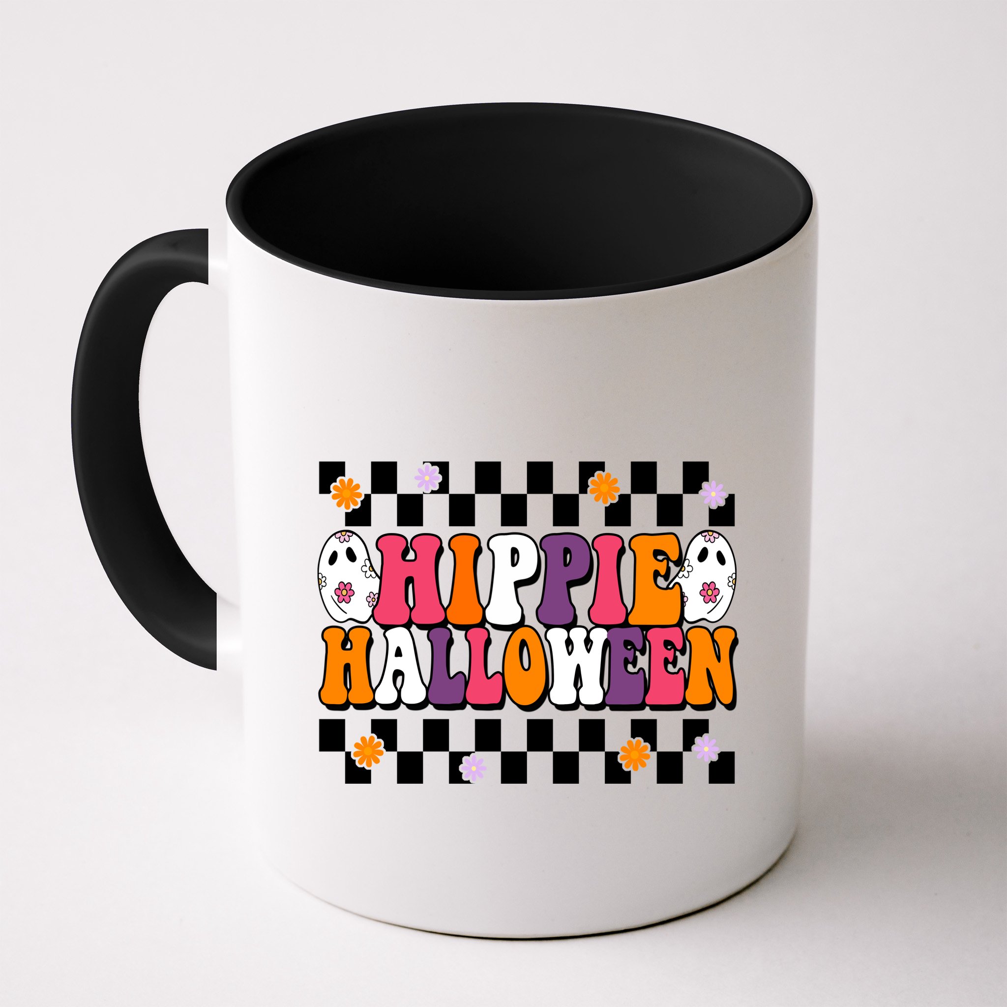Hippie Halloween Cute Retro Mug