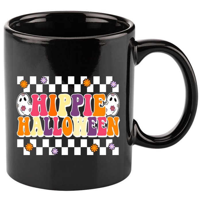 Hippie Halloween Cute Retro 11oz C Handle Ceramic Mug