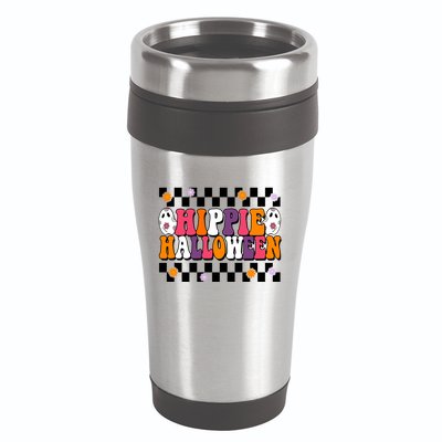Hippie Halloween Cute Retro 16oz Travel Tumbler
