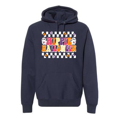 Hippie Halloween Cute Retro Premium Hoodie