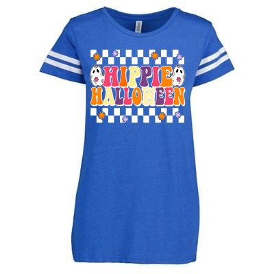 Hippie Halloween Cute Retro Enza Ladies Jersey Football T-Shirt