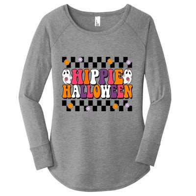 Hippie Halloween Cute Retro Women's Perfect Tri Tunic Long Sleeve Shirt