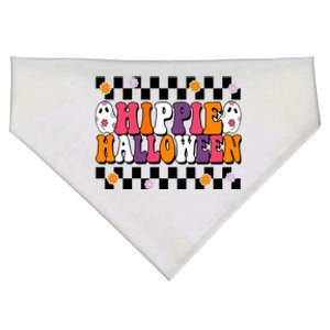 Hippie Halloween Cute Retro USA-Made Doggie Bandana