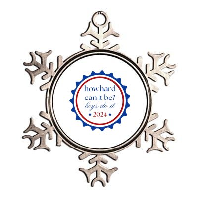 How Hard Can It Be Do It 2024 Metallic Star Ornament