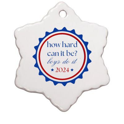 How Hard Can It Be Do It 2024 Ceramic Star Ornament