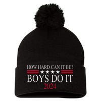 How Hard Can It Be Do It 2024 Funny Pom Pom 12in Knit Beanie