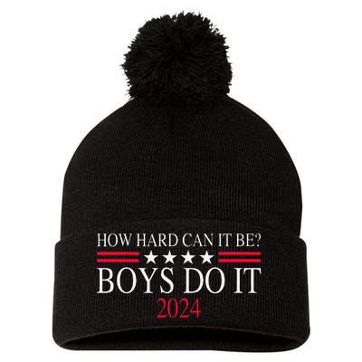 How Hard Can It Be Do It 2024 Funny Pom Pom 12in Knit Beanie