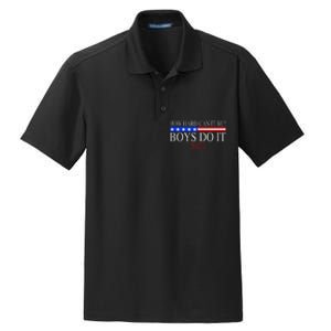 How Hard Can It Be Boy Do It. Kamala Harris 2024 Dry Zone Grid Polo