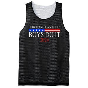 How Hard Can It Be Boy Do It. Kamala Harris 2024 Mesh Reversible Basketball Jersey Tank