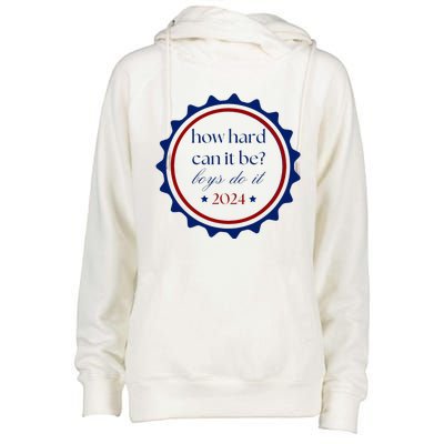 How Hard Can It Be Boy Do It Womens Funnel Neck Pullover Hood