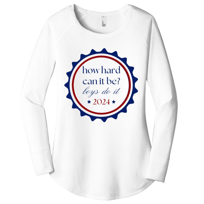 How Hard Can It Be Boy Do It Women's Perfect Tri Tunic Long Sleeve Shirt