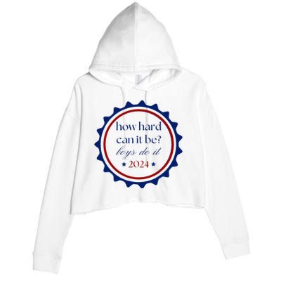 How Hard Can It Be Boy Do It Crop Fleece Hoodie