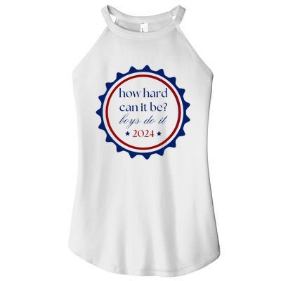 How Hard Can It Be Boy Do It Women's Perfect Tri Rocker Tank