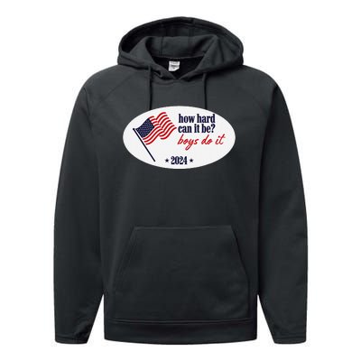 How Hard Can It Be Boy Do It Performance Fleece Hoodie