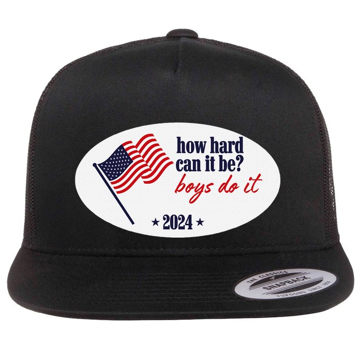 How Hard Can It Be Boy Do It Flat Bill Trucker Hat