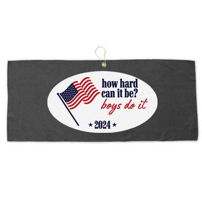 How Hard Can It Be Boy Do It Large Microfiber Waffle Golf Towel