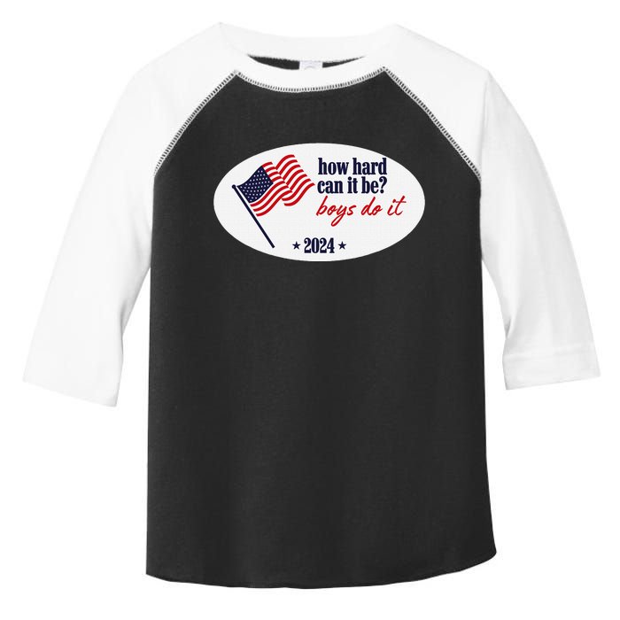 How Hard Can It Be Boy Do It Toddler Fine Jersey T-Shirt