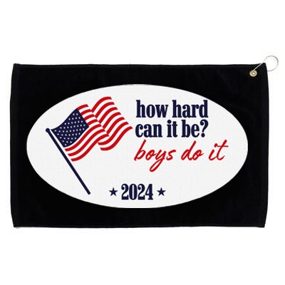 How Hard Can It Be Boy Do It Grommeted Golf Towel