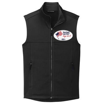 How Hard Can It Be Boy Do It Collective Smooth Fleece Vest