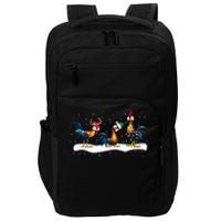 Hei Hei Chicken Christmas Impact Tech Backpack