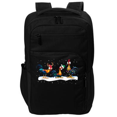 Hei Hei Chicken Christmas Impact Tech Backpack