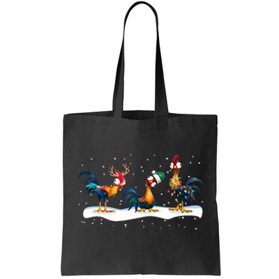 Hei Hei Chicken Christmas Tote Bag