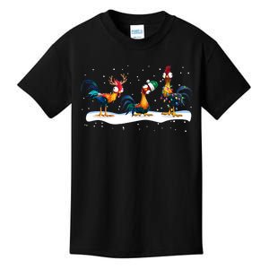 Hei Hei Chicken Christmas Kids T-Shirt