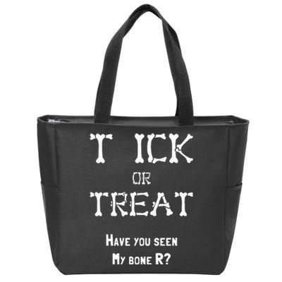 Hilarious Halloween Costume Ideas Zip Tote Bag