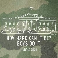 How Hard Can It Be Boys Do It Harris 2024 Political Legacy Tie Dye Trucker Hat