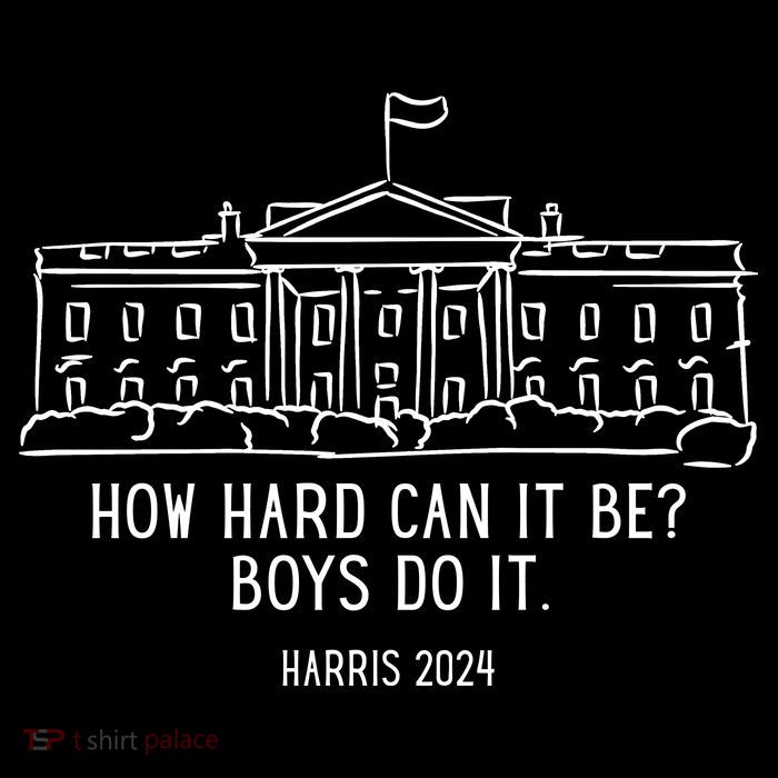 How Hard Can It Be Boys Do It Harris 2024 Political Bucket Hat