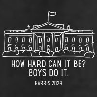 How Hard Can It Be Boys Do It Harris 2024 Political Microfiber Hand Towel